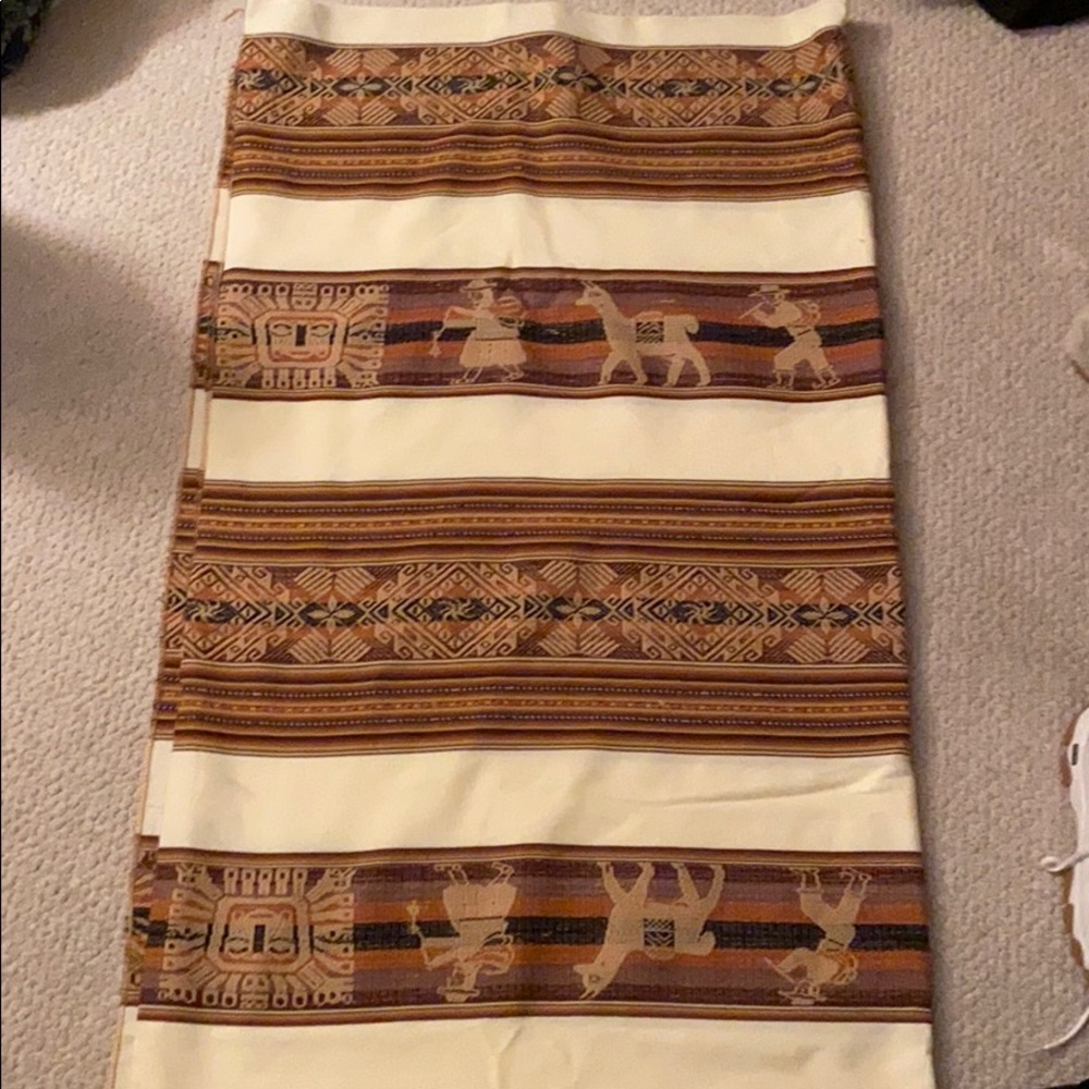 Native blanket throw